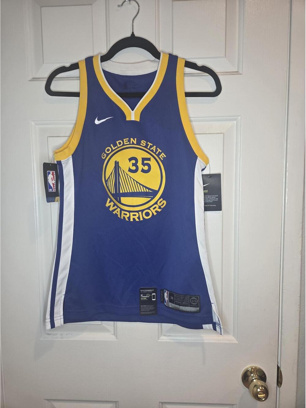Nike Golden State Warriors Kevin Durant #35 Women's Jersey Size S - Picture 2 of 7